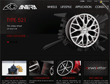 Tablet Screenshot of antera.it
